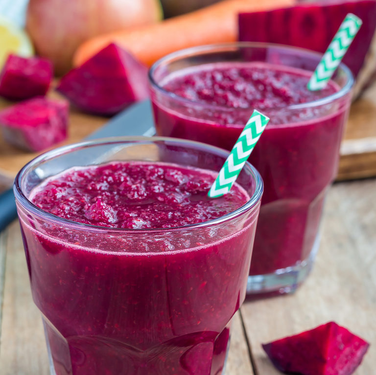 Apple Beetroot Carrot Smoothie With Marine Collagen